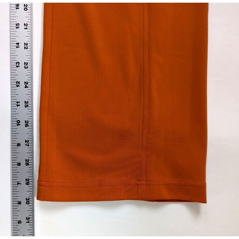 Athleta Delancey Straight Cargo Pant Size Large Foliage Orange - Picture 11 of 12